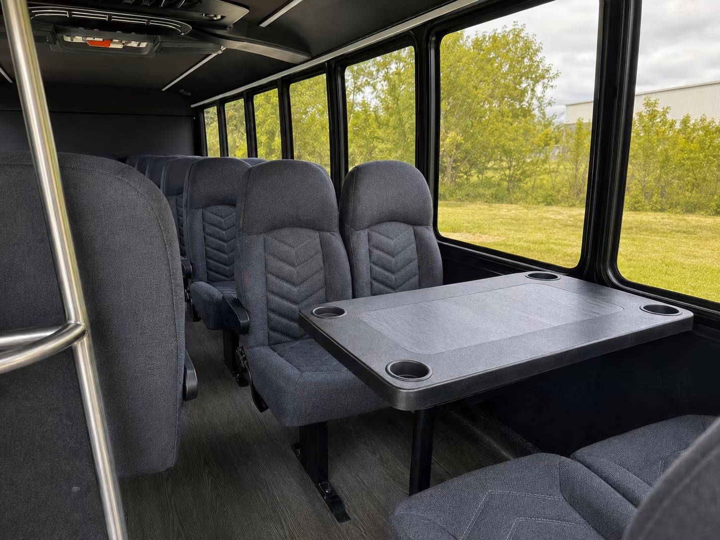 20 passenger minibus interior