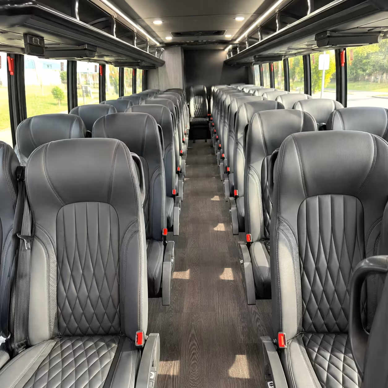 25 passenger minibus inside