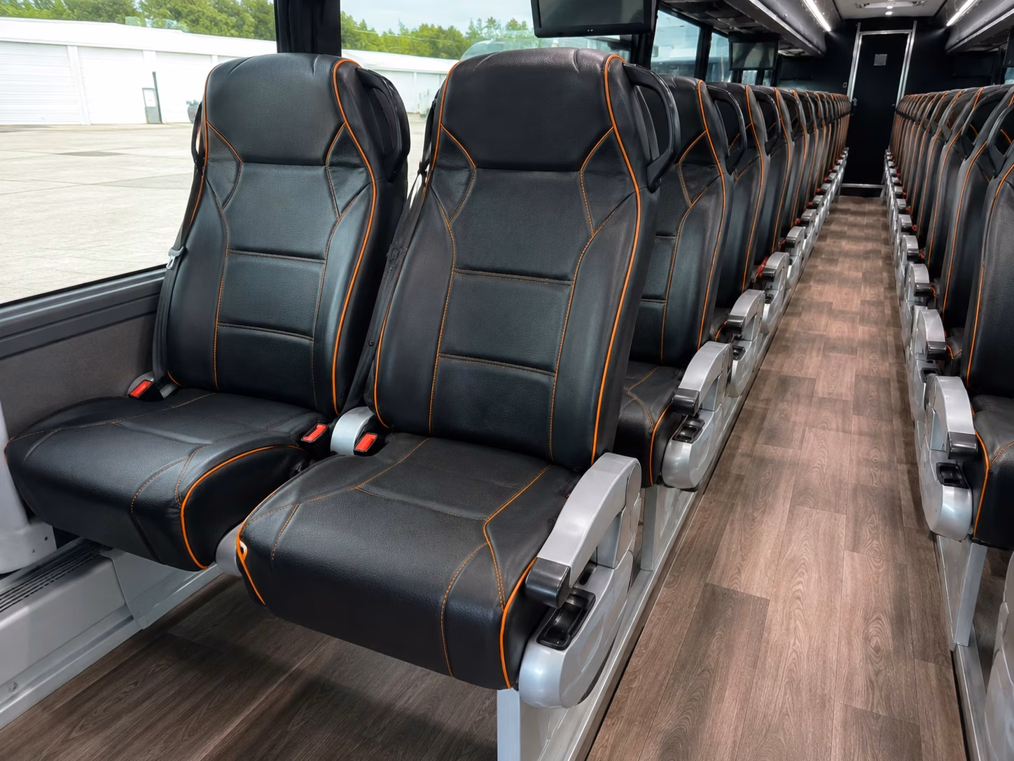 ceremony to reception bus rentals for fort smith weddings