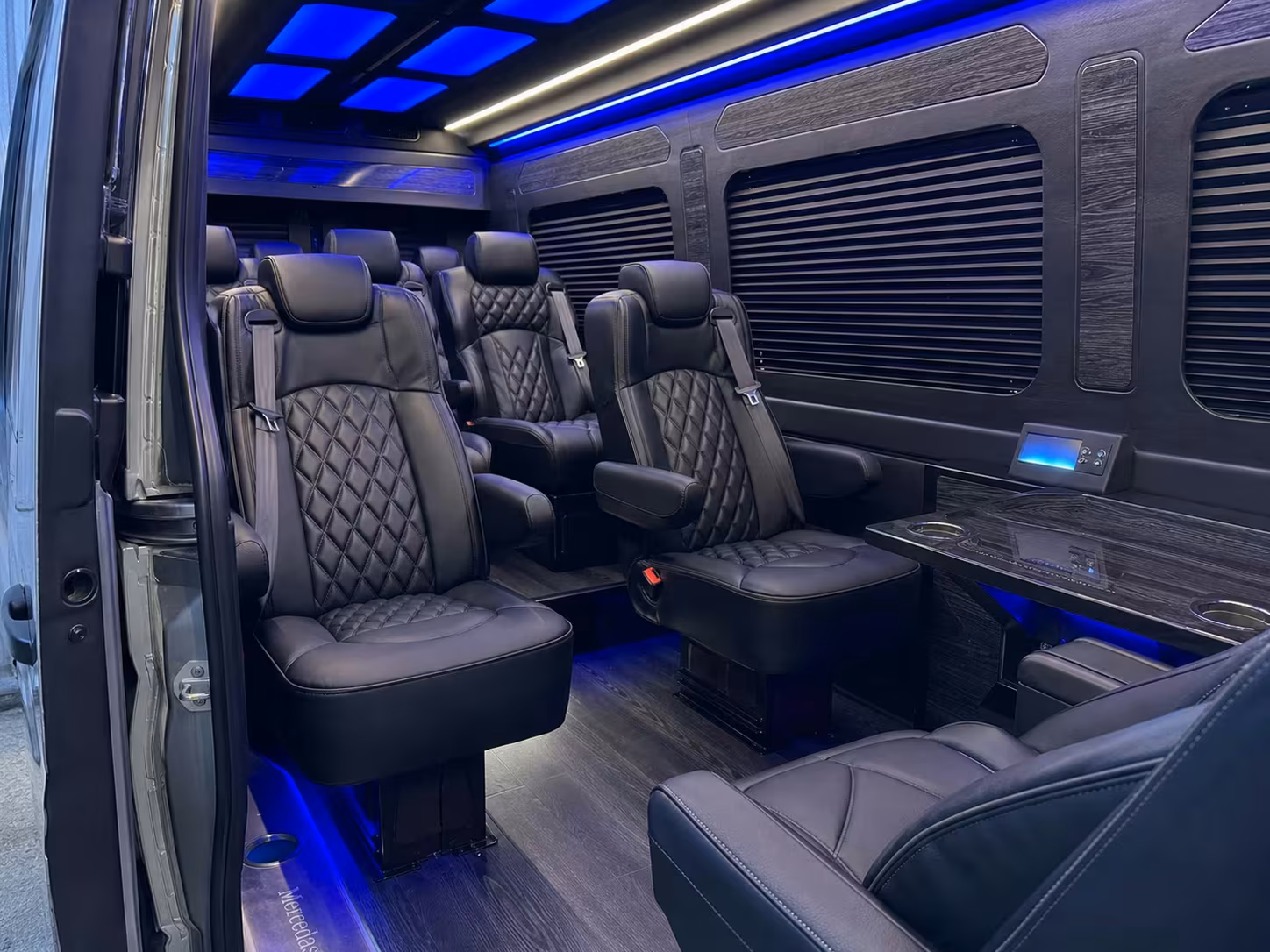 sprinter van transportation for groups and events across fort smith